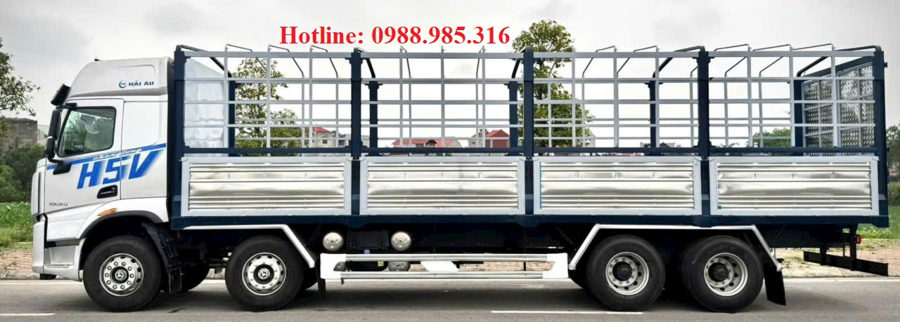 Xe tải thùng 4 chân Chenglong H5V 8X4 310hp